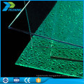 Hot selling uv coated weight of polycarbonate transparent solid carport siding sheet